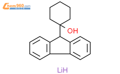 1-(9H-芴-9-基)环己醇锂盐结构式图片|80985-31-5结构式图片