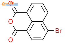 4-溴-1,8-萘二甲酸酐结构式图片|81-86-7结构式图片