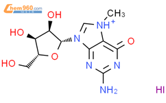 7-methylguanosine iodide结构式图片|81100-62-1结构式图片