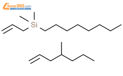 Silane, dimethyloctyl-2-propenyl-, polymer with 4-methyl-1-heptene (9CI)结构式图片|81272-81-3结构式图片
