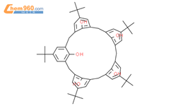 五叔丁基(五羟基)杯[5]芳烃结构式图片|81475-22-1结构式图片