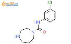 N-(3-氯苯基)-1,4-二氮杂庚烷-1-羧酰胺结构式图片|815651-24-2结构式图片