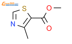 4-甲基-5-噻唑甲酸甲酯结构式图片|81569-44-0结构式图片