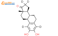 2-羟基雌酚酮-D4结构式图片|81586-97-2结构式图片