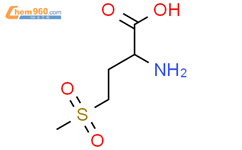 DL-蛋氨酸砜结构式图片|820-10-0结构式图片