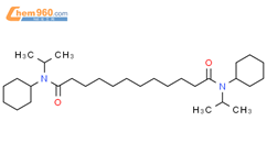 Dodecanediamide, N,N'-dicyclohexyl-N,N'-bis(1-methylethyl)-结构式图片|820251-60-3结构式图片