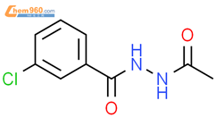 N'-acetyl-3-chlorobenzohydrazide结构式图片|82122-75-6结构式图片