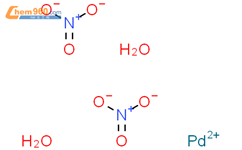 硝酸钯二水合物结构式图片|82279-70-7结构式图片