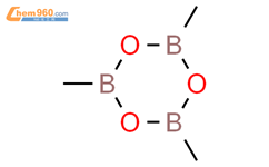 三甲基环三硼氧烷结构式图片|823-96-1结构式图片