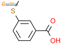 3-(硫代甲基)苯甲酸结构式图片|825-99-0结构式图片