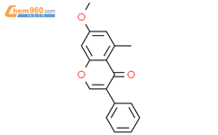 5-甲基-7-甲氧基异黄酮结构式图片|82517-12-2结构式图片
