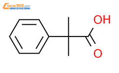 2-苯基异丁酸结构式图片|826-55-1结构式图片