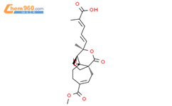 土槿皮丙酸结构式图片|82601-41-0结构式图片
