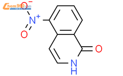 5-硝基-1(2H)-异喹啉酮结构式图片|82827-08-5结构式图片