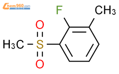 苯，2-氟-1-甲基-3-（甲基磺酰基）-结构式图片|828270-61-7结构式图片