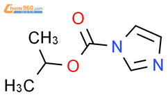 1H-咪唑-1-羧酸异丙酯结构式图片|82998-18-3结构式图片