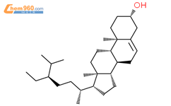 β-谷甾醇结构式图片|83-46-5结构式图片