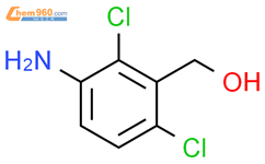 3-氨基-2,6-二氯苯甲醇结构式图片|83141-04-2结构式图片