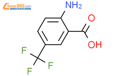 2-氨基-5-三氟甲基苯甲酸结构式图片|83265-53-6结构式图片