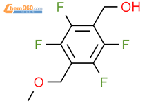 4-甲氧基-2,3,5,6-四氟苯甲醇结构式图片|83282-91-1结构式图片