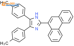 1H-Imidazole, 4,5-bis(4-methylphenyl)-2-(9-phenanthrenyl)-