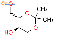 2,4-O-isopropylidene-D-erythrose结构式图片|83657-33-4结构式图片