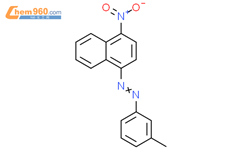 Diazene, 1-(3-methylphenyl)-2-(4-nitro-1-naphthalenyl)-结构式图片|83733-46-4结构式图片