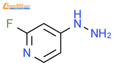 2-氟-4-肼基吡啶结构式图片|837364-87-1结构式图片