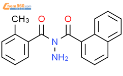 1-Naphthalenecarboxylicacid, 2-(2-methylbenzoyl)hydrazide结构式图片|83803-93-4结构式图片