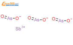 砷酸锑(3+)盐结构式图片|83877-96-7结构式图片