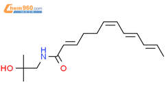 羟基-α-山椒素结构式图片|83883-10-7结构式图片