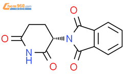 S-沙利度胺结构式图片|841-67-8结构式图片
