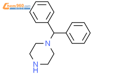 二苯甲基哌嗪结构式图片|841-77-0结构式图片