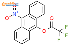 Acetic acid, trifluoro-, 10-nitro-9-anthracenyl ester结构式图片|84285-30-3结构式图片