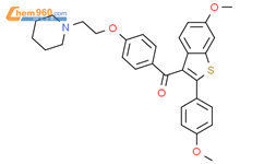 雷洛昔芬二甲氧基杂质结构式图片|84541-38-8结构式图片