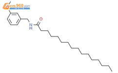N-(3-甲氧基苄基)-十六碳酰胺结构式图片|847361-96-0结构式图片