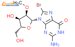 8- Bromo- 2'- O- methylguanosine结构式图片|847649-49-4结构式图片