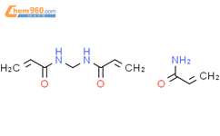 prop-2-enamide; N-[(prop-2-enoylamino)methyl]prop-2-enamide结构式图片|84769-15-3结构式图片
