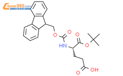 芴甲氧羰基-L-谷氨酸 1-叔丁酯结构式图片|84793-07-7结构式图片