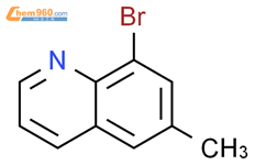 8-溴-6-甲基喹啉结构式图片|84839-95-2结构式图片