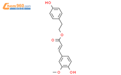 对羟基苯乙酯反式结构式图片|84873-15-4结构式图片
