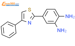 1,2-Benzenediamine, 4-(4-phenyl-2-thiazolyl)-结构式图片|849236-60-8结构式图片