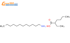 2-ethylhexanoic acid, compound with dodecylamine (1:1)结构式图片|85068-69-5结构式图片