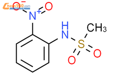 N-(2-硝基苯基)甲烷磺酰胺结构式图片|85150-03-4结构式图片
