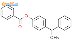 [4-(1-phenylethyl)phenyl] benzoate结构式图片|85243-22-7结构式图片