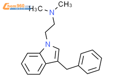 1H-Indole-1-ethanamine, N,N-dimethyl-3-(phenylmethyl)-结构式图片|852447-96-2结构式图片