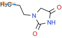 1-propylimidazolidine-2,4-dione结构式图片|85391-24-8结构式图片
