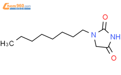 1-octylimidazolidine-2,4-dione结构式图片|85391-26-0结构式图片
