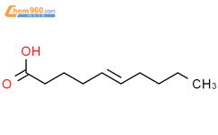 5-癸烯酸结构式图片|85392-03-6结构式图片