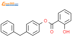 Benzoic acid, 2-hydroxy-, 4-(phenylmethyl)phenyl ester结构式图片|85401-80-5结构式图片